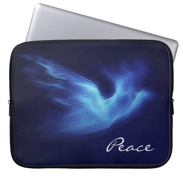 Peace Dove Laptop Sleeve (Front)