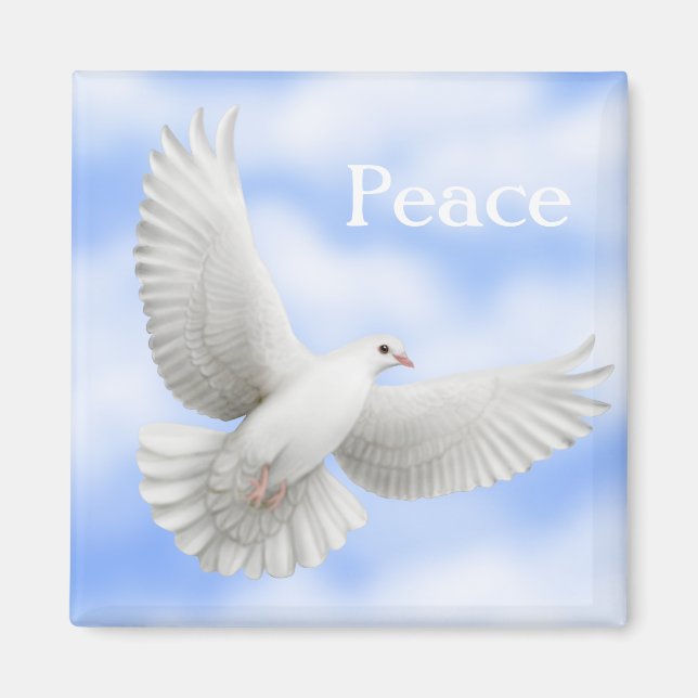 Peace Dove Magnet (Front)