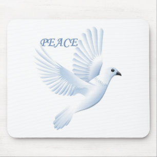 PEACE DOVE MOUSE PAD
