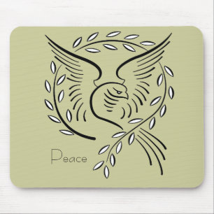 Peace Dove Mouse Pad