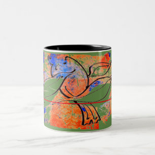 Peace Dove mug for today's stress