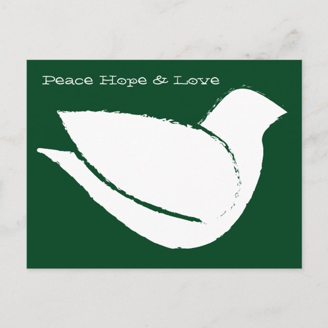 Peace Dove Postcard (Front)