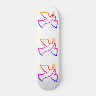 Peace Dove Skateboard