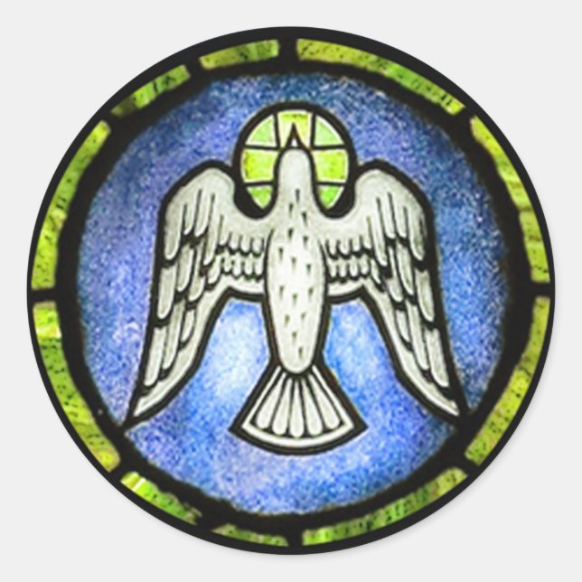 Peace Dove WIndow Sticker (Front)