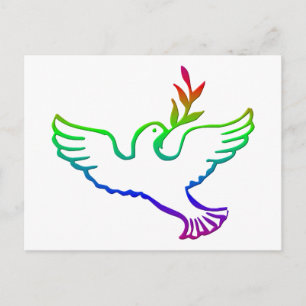 PEACE DOVES POSTCARD