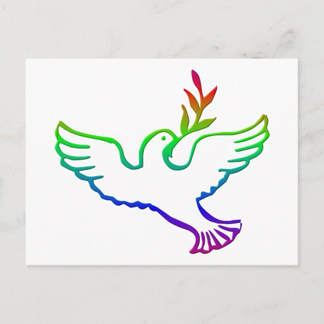 PEACE DOVES POSTCARD (Front)