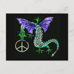Peace Dragon Postcard