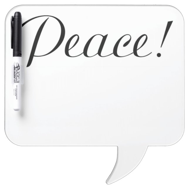 PEACE DRY ERASE BOARD (Front)
