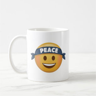 Peace Emoji Coffee Mug