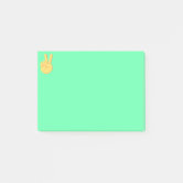 Poop Emoji Peace Sign Hands Post-it Notes