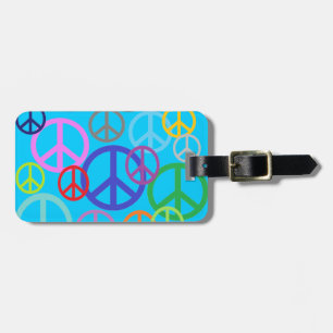 Peace Everywhere Luggage Tag