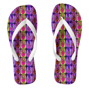 Peace Flip Flops
