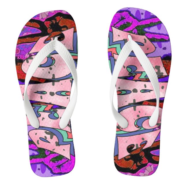 Peace Flip Flops (Footbed)