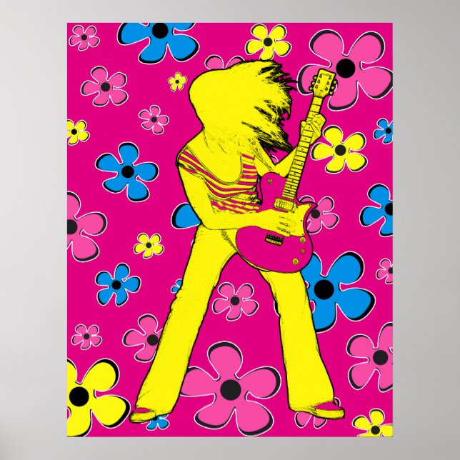 Peace Flower Poster (Front)