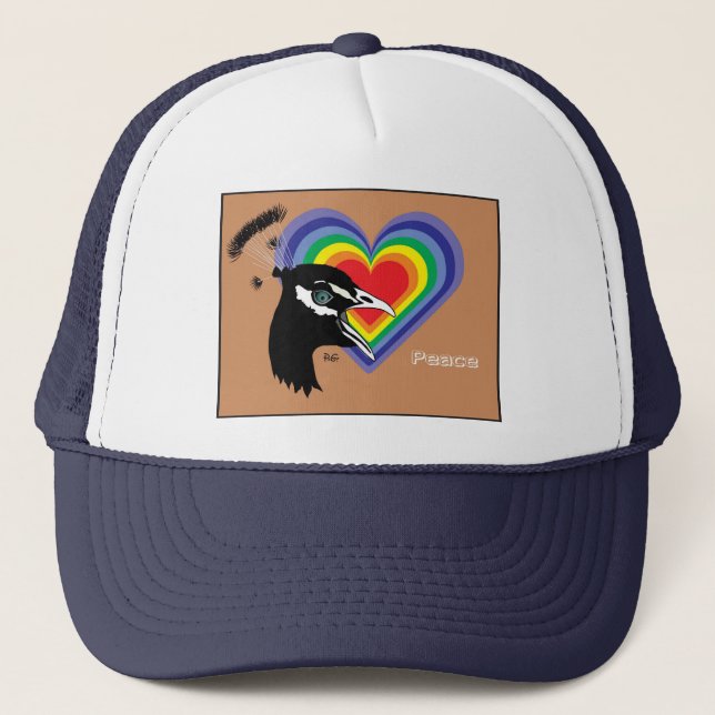 Peace for all Mütze Trucker Hat (Front)