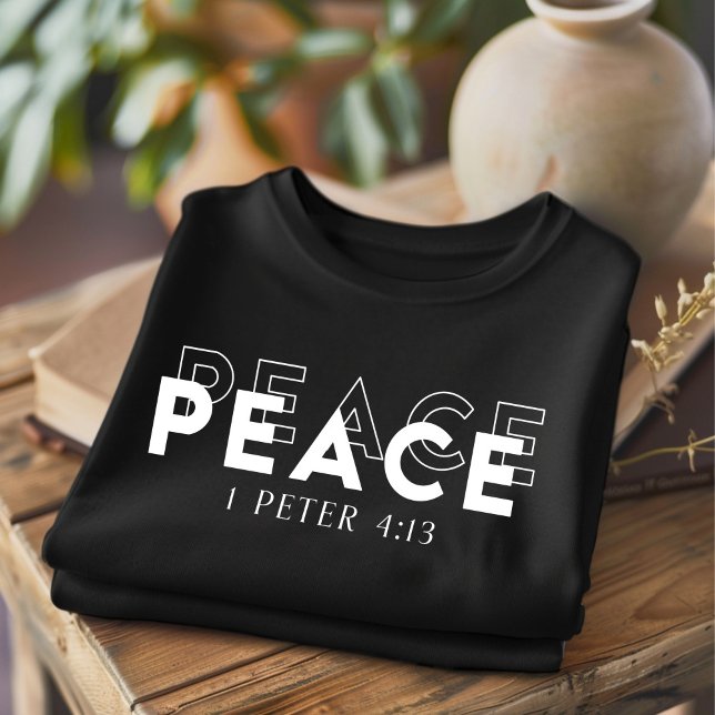 Peace for Men and Women Christian T-Shirt (Creator Uploaded)