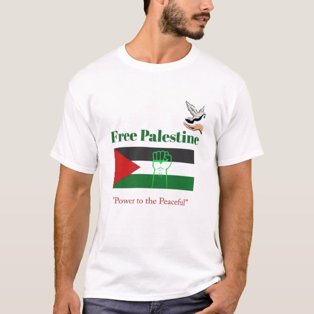 Peace for Palestine – Activist T-Shirt (Front)