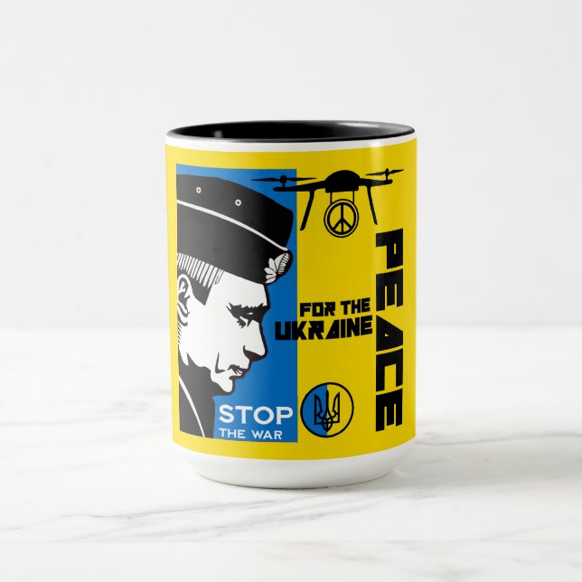 Peace For The Ukraine Mug (Center)