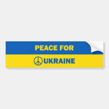 Peace For Ukraine Colours Text Flag