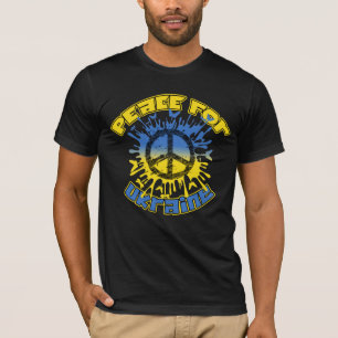 Peace for Ukraine Show Your Support for Ukraine T- T-Shirt
