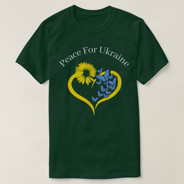 Peace for Ukraine  T-Shirt (Design Front)