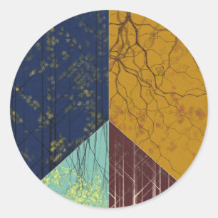 Peace Forest Stickers