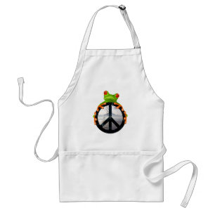 peace frog1 standard apron