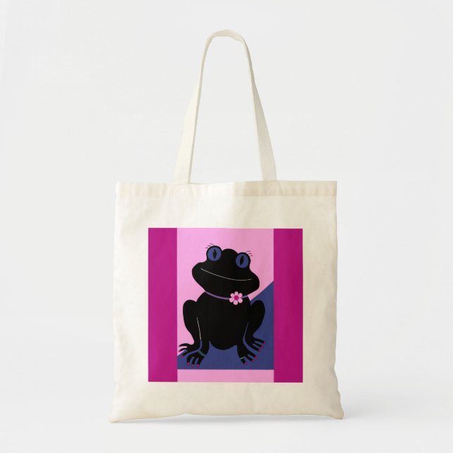 Peace Frog Tote Bag (Front)