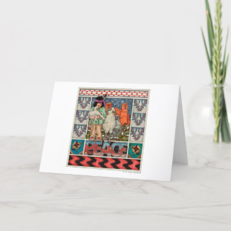 PEACE greeting card