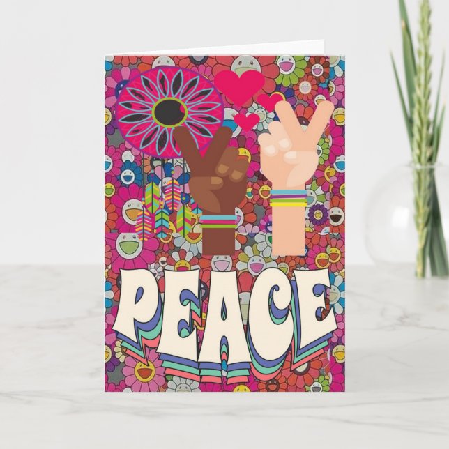 Peace Greeting Card (Front)