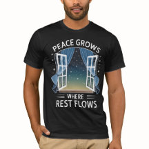 Peace Grows Where Rest Flows - Relaxing Night Sky