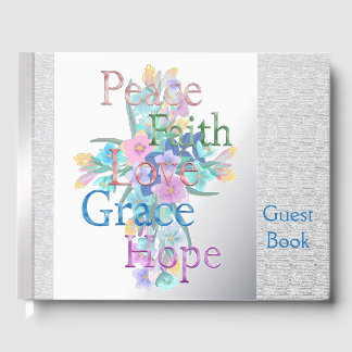 Peace guest book