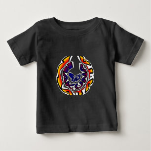"Peace Hakuna Matata" Circular Art Print Baby T-Shirt
