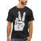 Peace hand sign