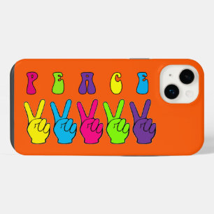 Peace Hands iPhone 14 Plus Case