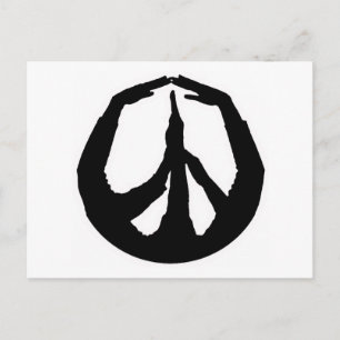 Peace Hands Postcard
