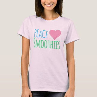 Peace Heart Smoothies T-Shirt