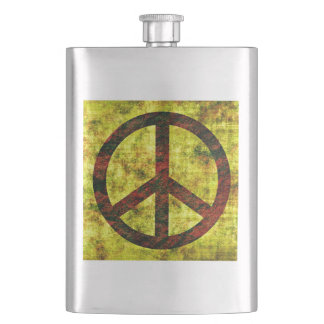 Peace Hip Flask