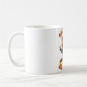 Peace Hippie Happy Boho kitten kitty cat Coffee Mug