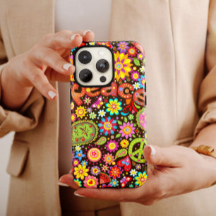 Peace Hippie iPhone   60s Hippie coque iphone-Mate