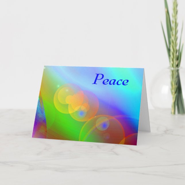 Peace Holiday Card (Front)