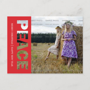 Peace Holiday Postcard