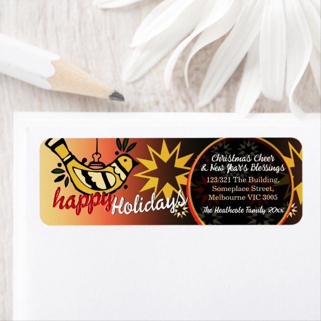 Peace Holidays Stars Greetings (En situation)