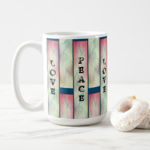 PEACE HOPE LOVE MUG