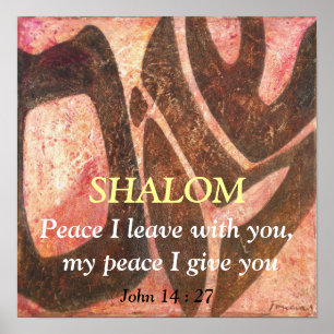 Peace I leave with you, my peace I gi... Poster