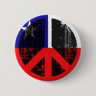 Peace In Chile 2 Inch Round Button
