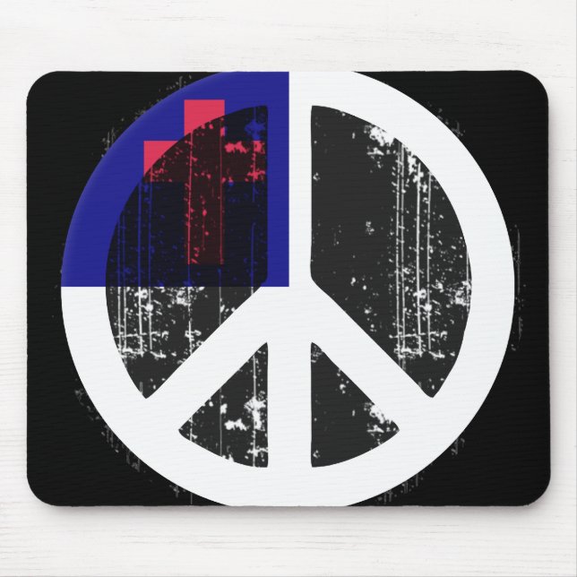 Peace In Christian Mouse Pad (Front)