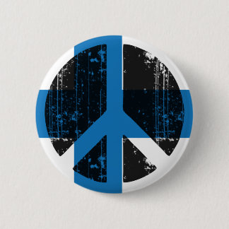 Peace In Finland 2 Inch Round Button