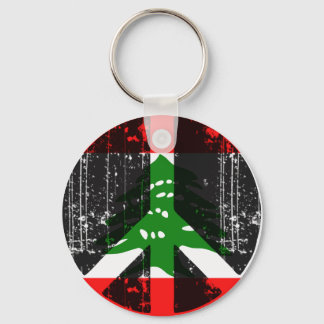 Peace In Lebanon Keychain