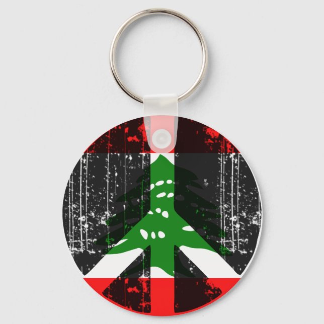 Peace In Lebanon Keychain (Front)
